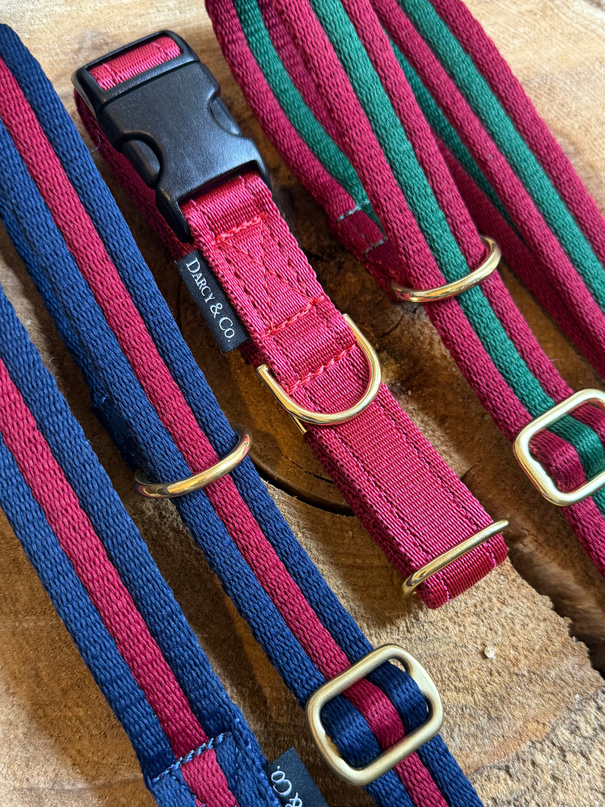 Smart Cushion Dog Collar | Solid Brass Hardware