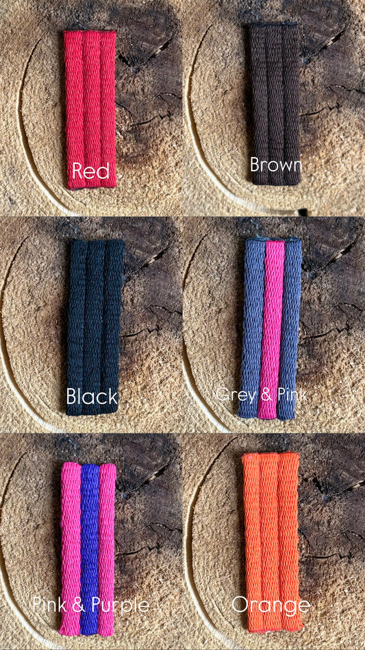 3 Metre Air Webbing Double Ended Multi Knot Dog Lead | Concealed Handle | Solid Brass Hardware