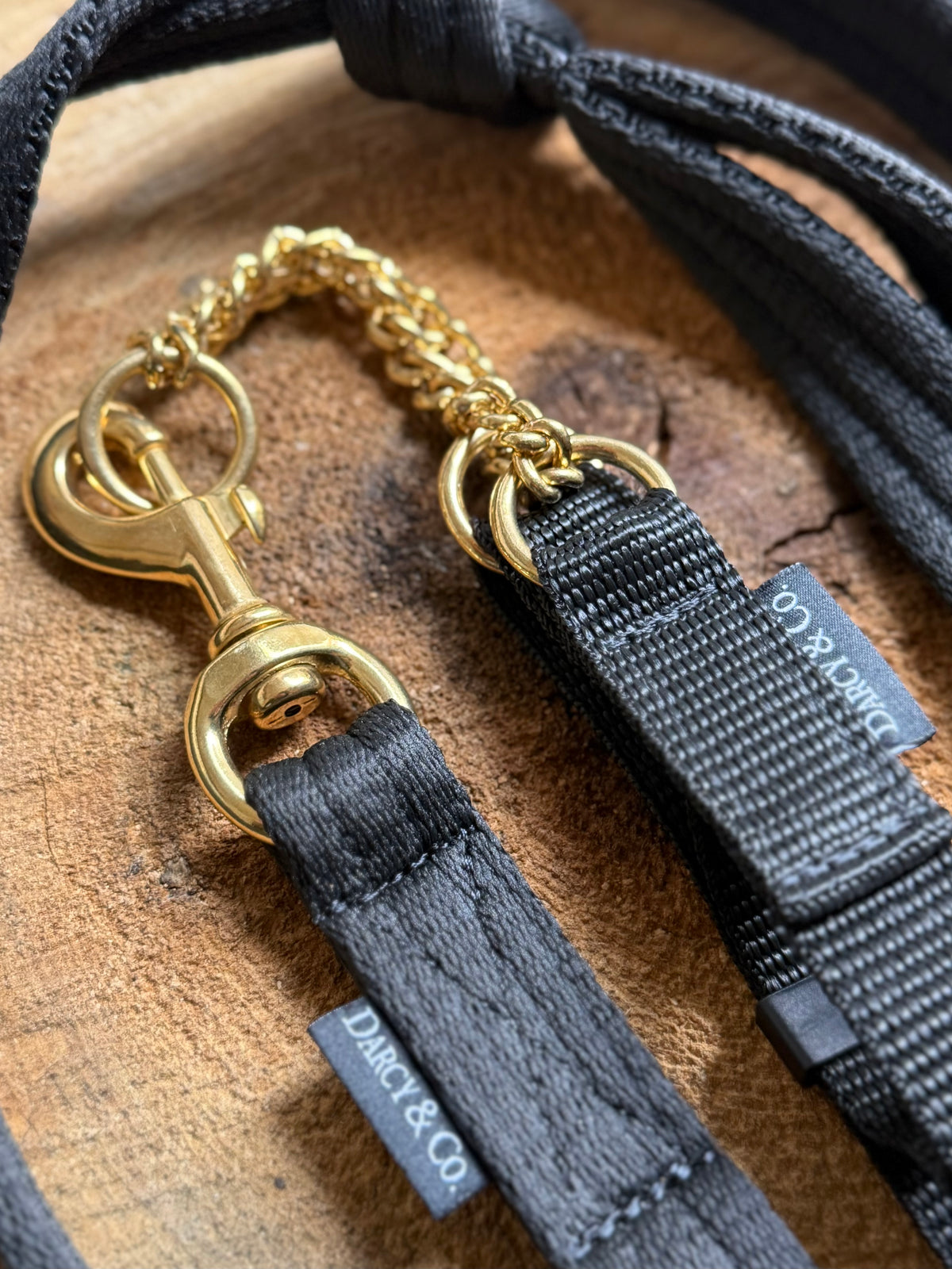 Smart Half Check Chain Dog Collar | Solid Brass | Adjustable