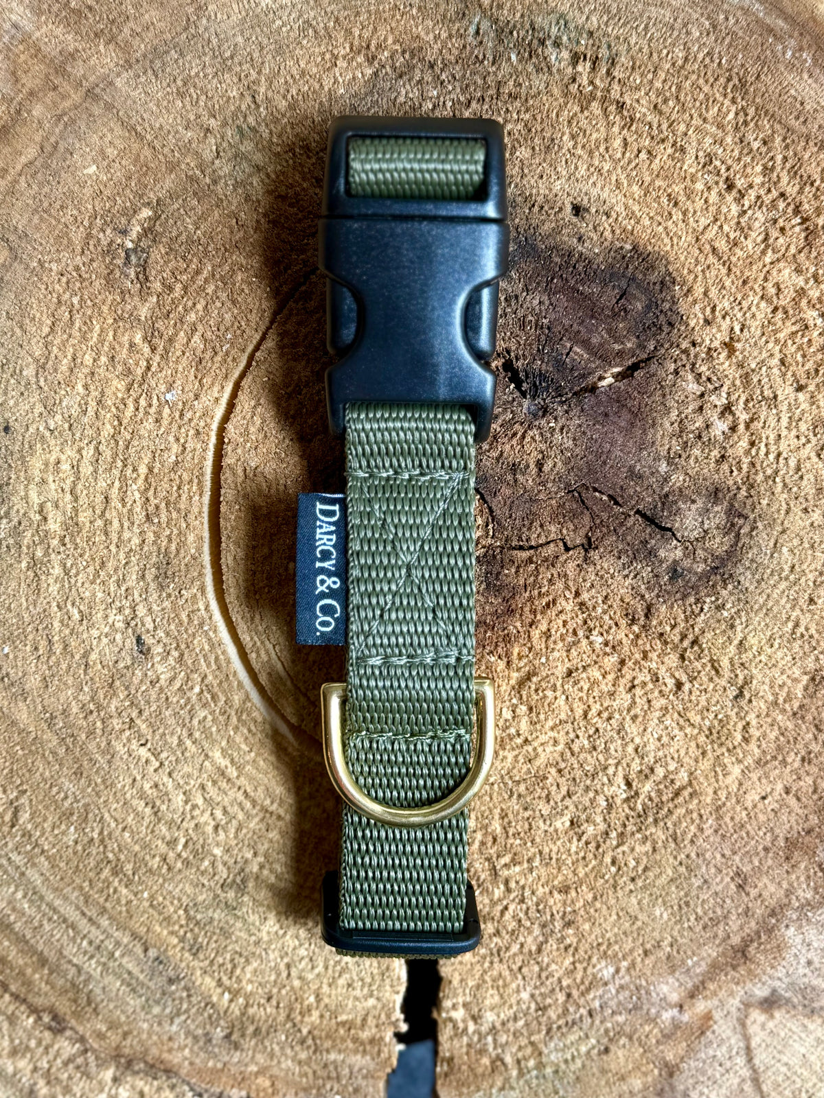 Every Day Adventure Dog Collar | Solid Brass Hardware