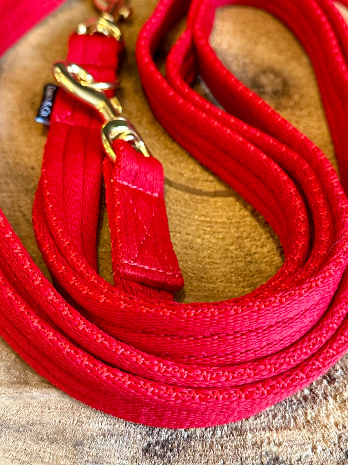 3 Metre Air Webbing Double Ended Multi Knot Dog Lead | Concealed Handle | Solid Brass Hardware