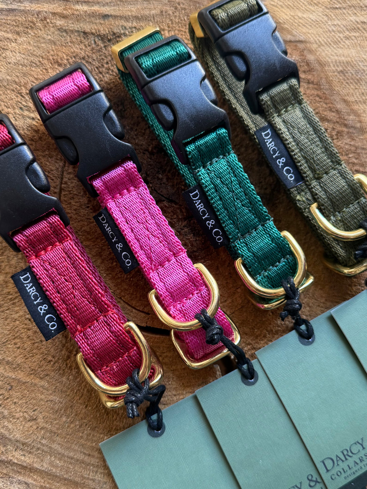 Smart Cushion Dog Collar | Solid Brass Hardware